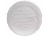 PRATO PLASTICO TRANSPARENTE 15CM PC C/10UN