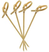 PACOTE ESPETO DE BAMBU APERITIVO 9CM C/50UN